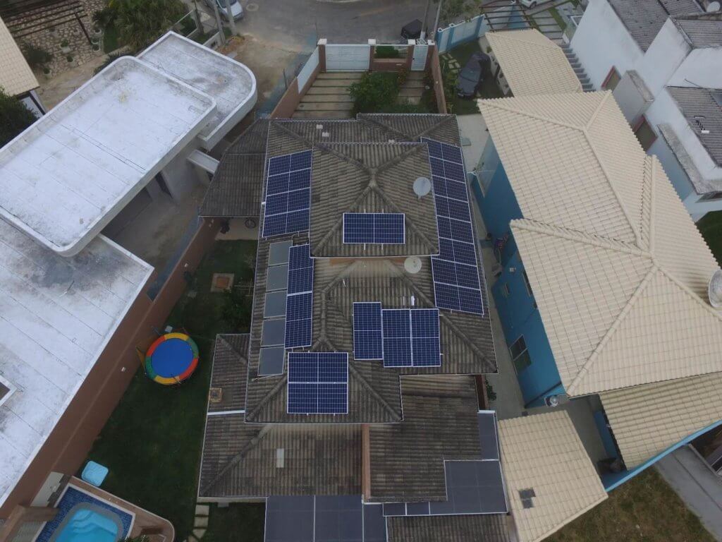 Projeto residencial de energia solar Alpha Solar