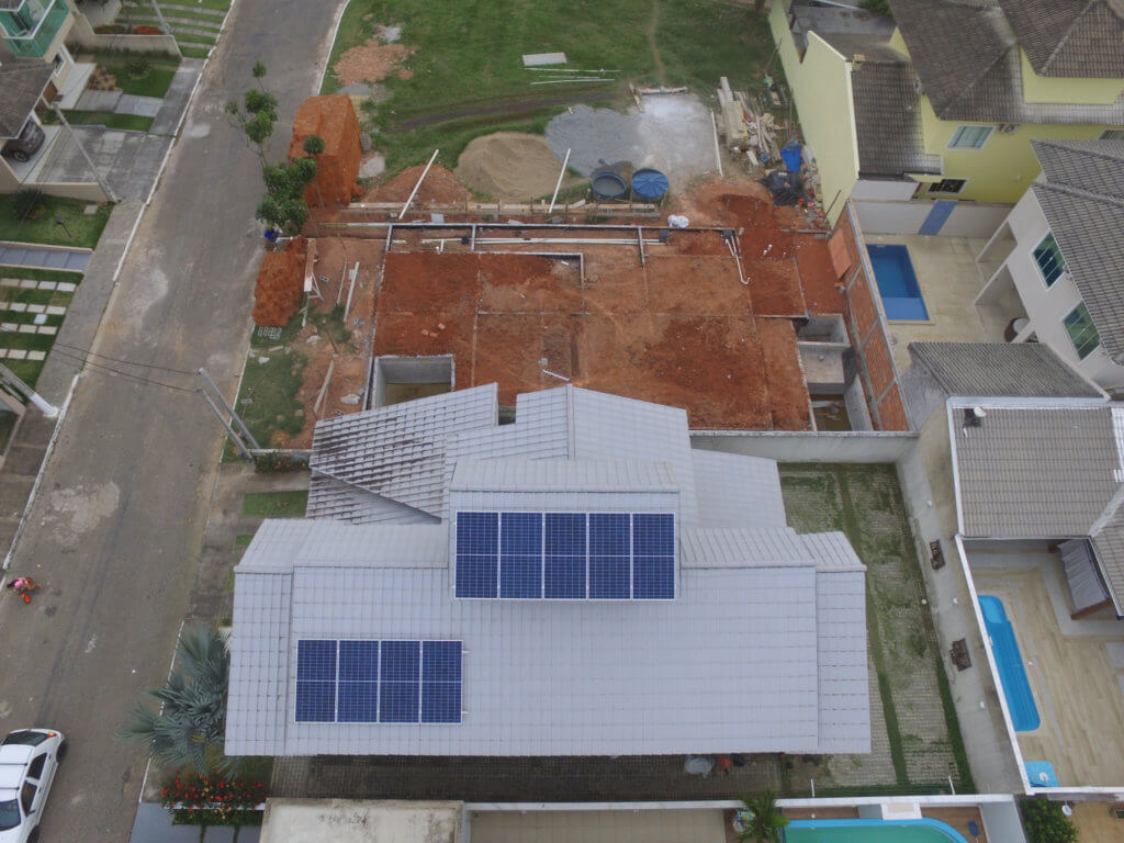 Projeto residencial Macaé 9 painéis